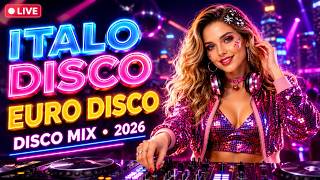 LIVE Italo Disco & Euro Disco Mix 2026 | 80s Retro Disco Party on Rooftop | Best Disco Hits