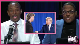 THE CREW REACTS TO JAXSON DART SHARING THE STAGE WITH DONALD TRUMP! | BEST OF IT IS WHAT IT IS