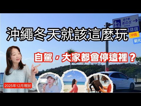 【2025最新】vlog沖繩冬天就該這樣玩？自由行從北到南吃美食看美景｜一次走完5個必停點｜自駕遊必看｜Okinawa Road Trip Guide