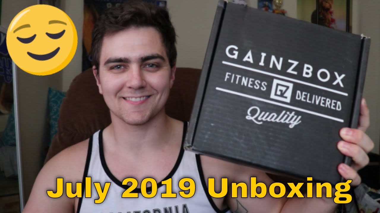 Gainz Box Unboxing July 2019
