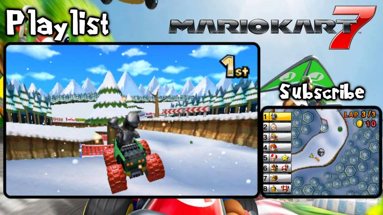 Mario Kart 7 - Leaf Cup 150cc