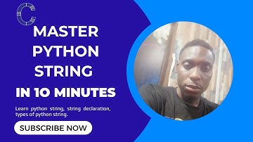 Master Python String In 10 Minutes #coding #pythontutorial #pythonstrings #pythonstring