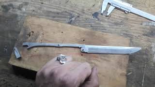 Как сделать розкладной нож (система А.Хубиева)