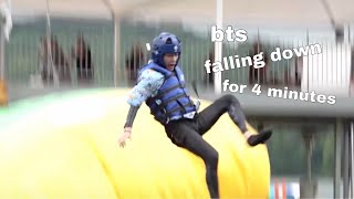 bts falling down in water for 4 minutes (prayers for taehyung)