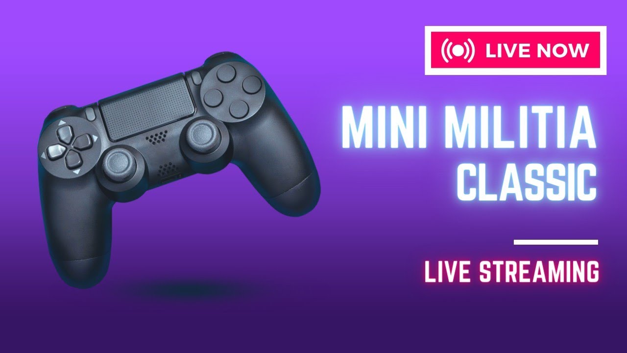 Mini Militia Classic || Mini Militia Classic Live Now || Slow Poison