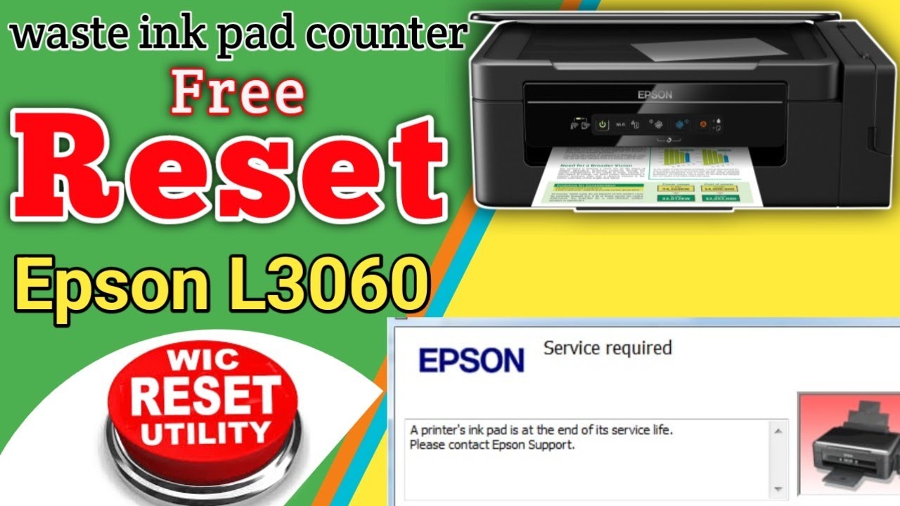 Epson l3060 adjustment program