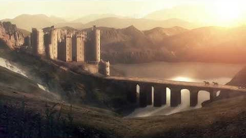 Castle Scene - Matte Painting - After Effects