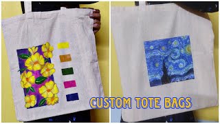 Painting a Tote Bag-Part 2