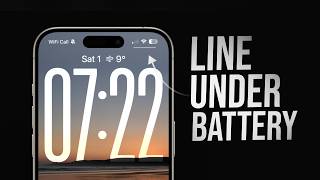What is the Line Under Battery on iPhone? (explained)