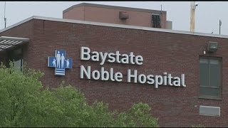 Signage first change for Baystate Noble Hospital