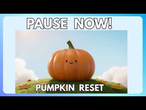 pumpkin breathing | autumn themed breathing video | fall brain break | video for calming classrooms