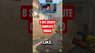 EXECUTE COMPLETO en B SITE (FLASHES Y HUMOS) en MIRAGE | CS2 #counterstrike2 #cs2 #counterstrike