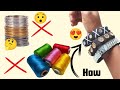 ✨ DIY Navratri Bangles✨😍no bangles use ❌no thread ❌how to make navaratri bangles 