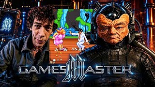 GamesMaster Series 3 Episode 3 Retro Gaming TV Classic Celebrity Guest UK Gladiators Shadow & Falcon