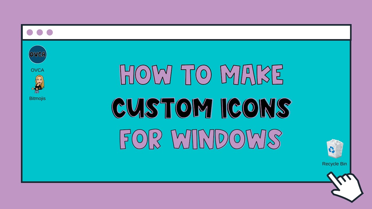 Windows Custom Icon Dual Custom Icons for Windows - YouTube
