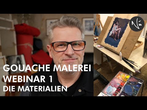 Video: Wie Man Mit Gouache Fleischfarbe Macht