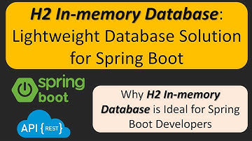 Introduction to H2 In-memory Database in Spring Boot |  Why Choose H2 In-memory DB for Spring Boot