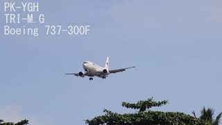 Plane Spotting | Pesawat cargo classic landing di Balikpapan!!!