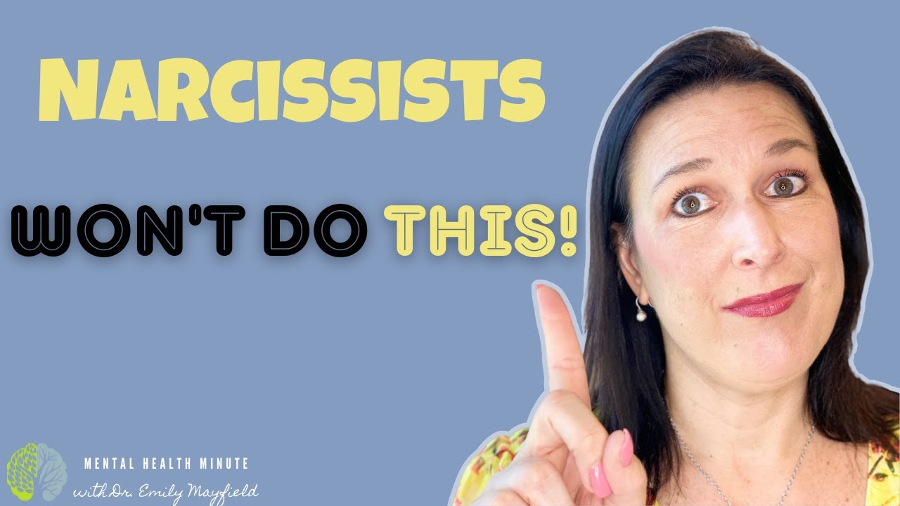 What Will A Narcissist Not Do?? They Won't Apologize, Take Responsibility, Or Be A Good Human!