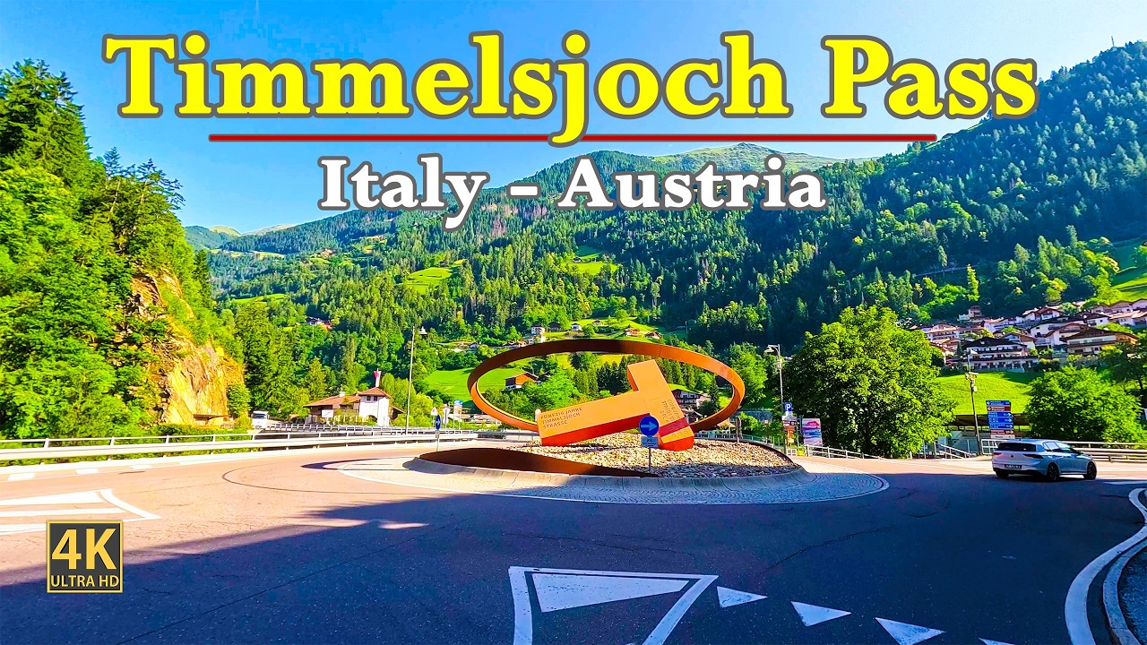Timmelsjoch Pass In Italy 🇮🇹 - Austria 🇦🇹 | Scenic Road Trip In 4K | POV Driving