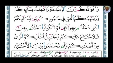 08 الشيخ محمود خليل الحصري رحمه الله تعالى ترتيل النساء حفظ سورة النساء في ستين يوما قصر مد المنفصل