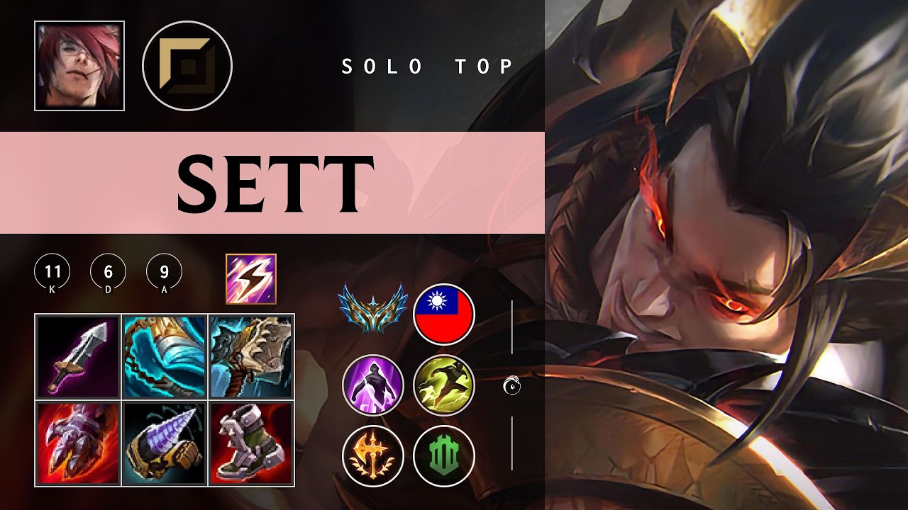 Sett Top vs Gnar - TW Challenger Patch 26.04