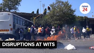 WATCH | Wits University: Students face off with police, guards as protests roll into second day