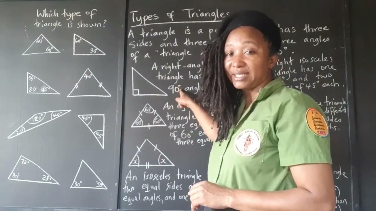 PEP Maths Triangles Types of Triangles Grade 4 Mathematics Primary Exit