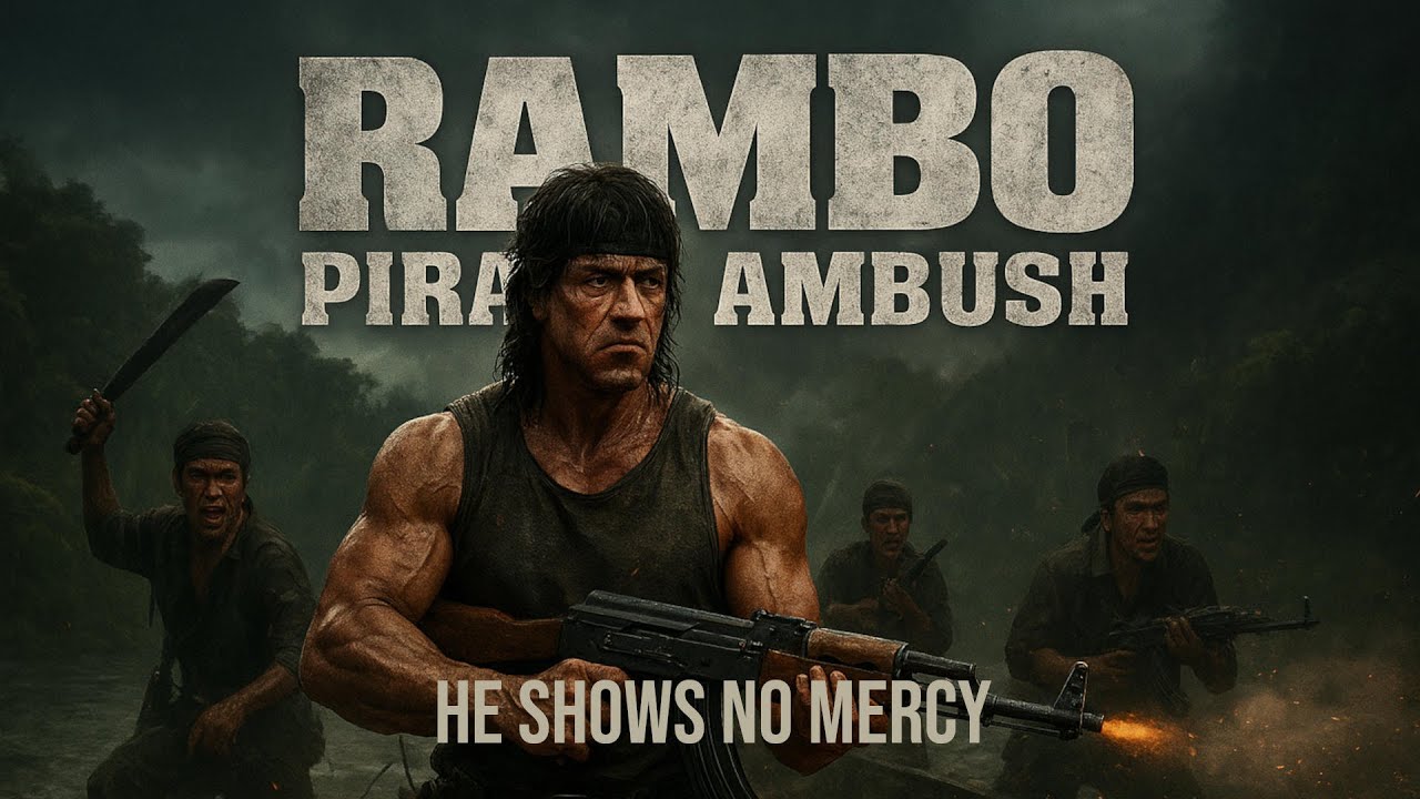 River Pirates Get Destroyed | Full Action Movie Scene | Rambo (2008)