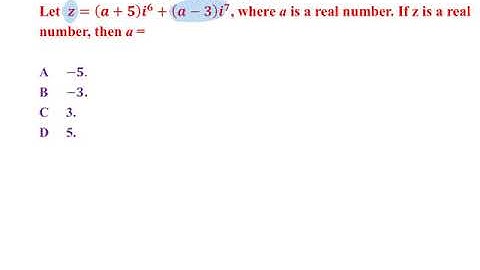 Complex number 複數 2015-2-35