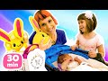 Vlog de maman un nouveaun dans la famille de bianca jeux avec le lapin lucky et son petit frre