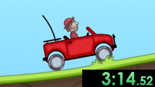 I tried speedrunning Hill Climb Racing and experienced the struggle of keeping your neck intact