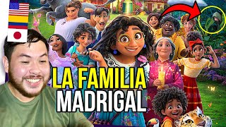 Reaccion a La Familia Madrigal Doblaje Latino japonés inglés