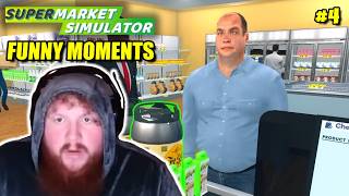 Best of CaseOh Supermarket Simulator! (FUNNY MOMENTS) #4