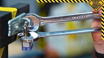 Can you ACTUALLY Break Locks with Wrenches??