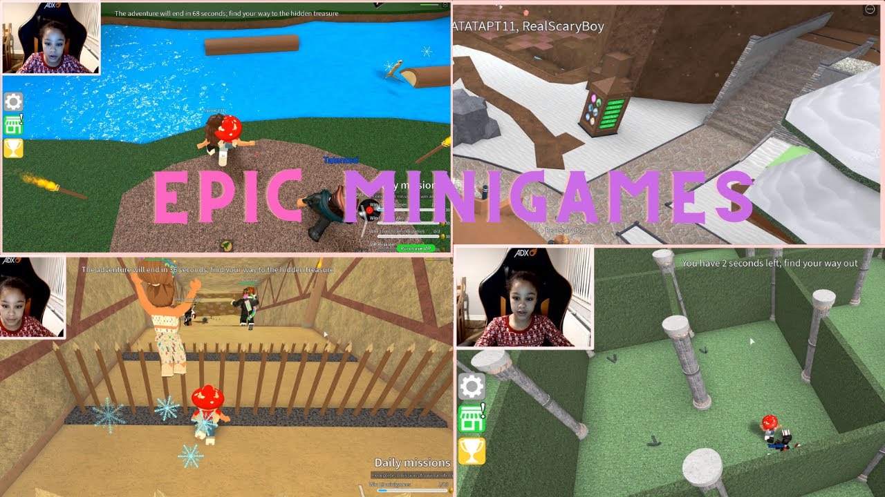 Epic Mini Games King of hill,Rolloing Race,Aztec Adventure,Dodgeball,desert dehydration,Mower Mania