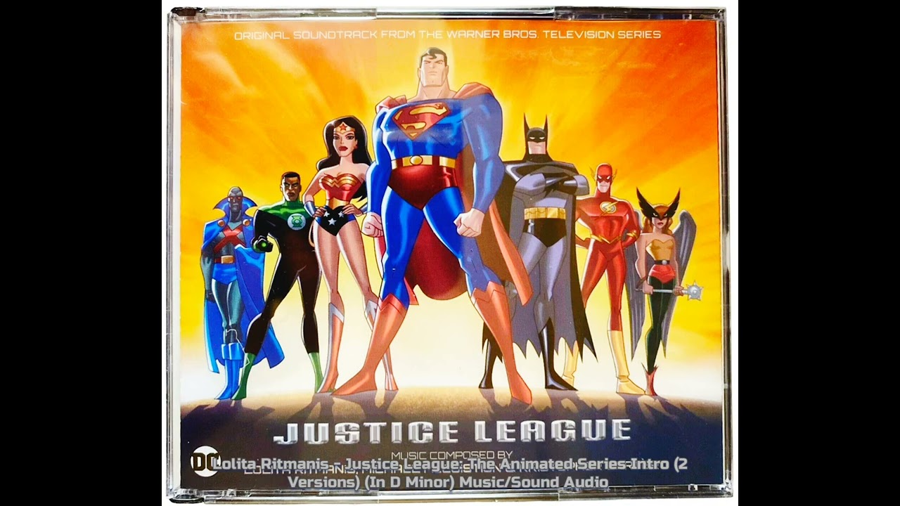 Lolita Ritmanis - Justice League: The Animated Series Intro (2 Versions) (In D Minor) Music Audio