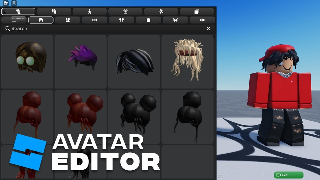 Roblox avatar editor GUI tutorial giúp bạn dễ dàng sửa đổi hình ảnh của nhân vật và nhận được trải nghiệm thú vị khi chơi trò chơi. Hãy xem hình ảnh mới nhất và khám phá những bí mật của Roblox!