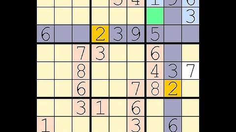 How to Solve Washington Times Sudoku Difficult May 20, 2023