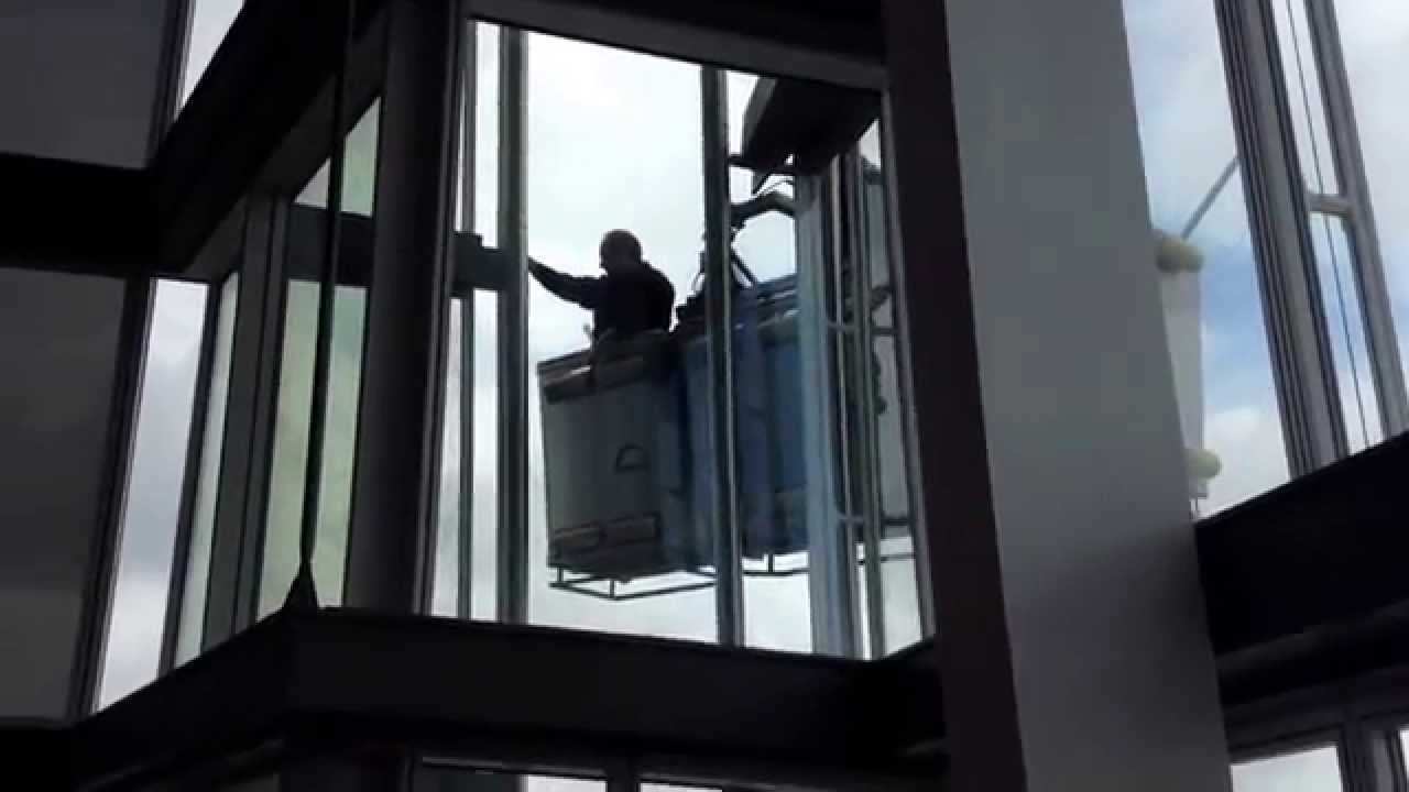 The Shard window cleaning YouTube