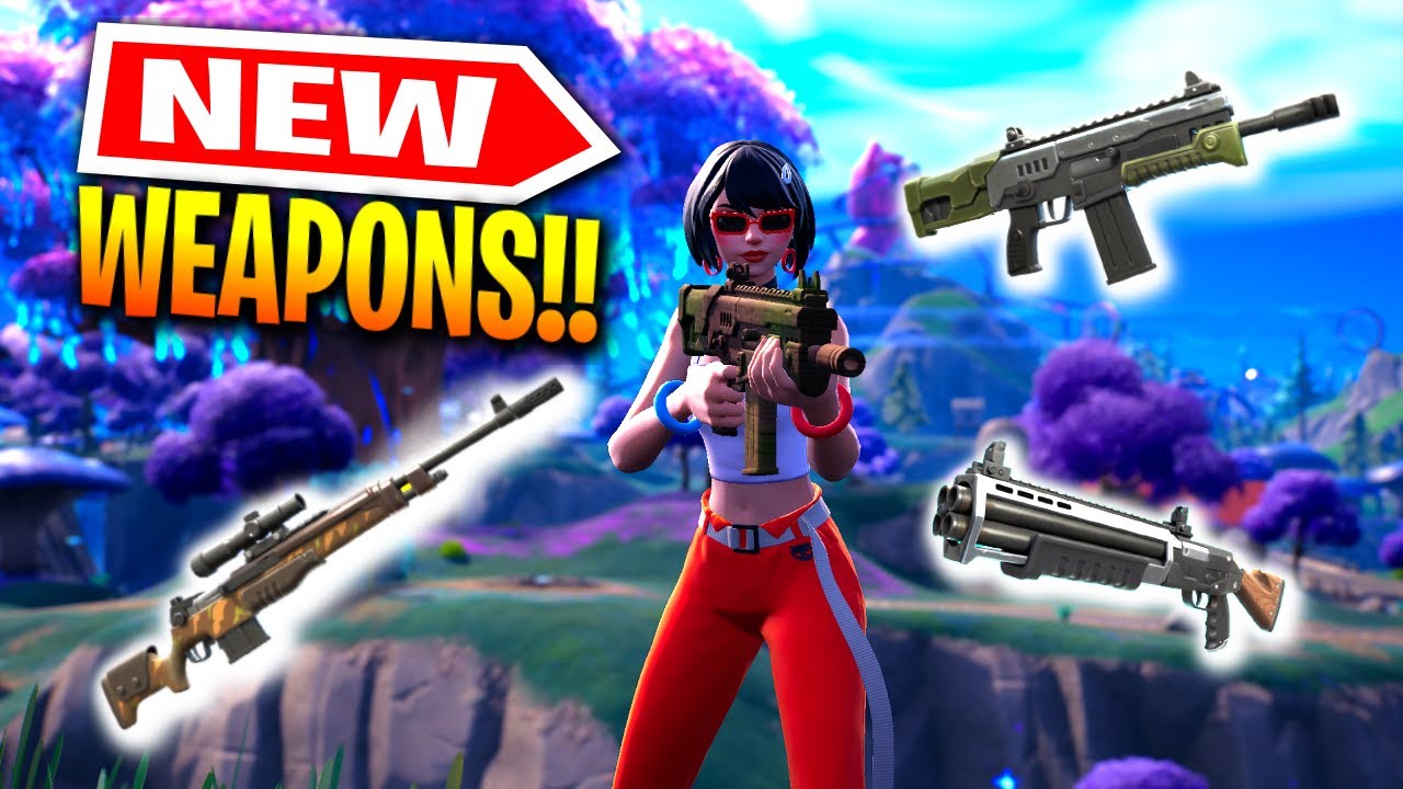 NEW Weapons in Fortnite Chapter 3 Season 3 (DMR, Hammer AR, Twoshot