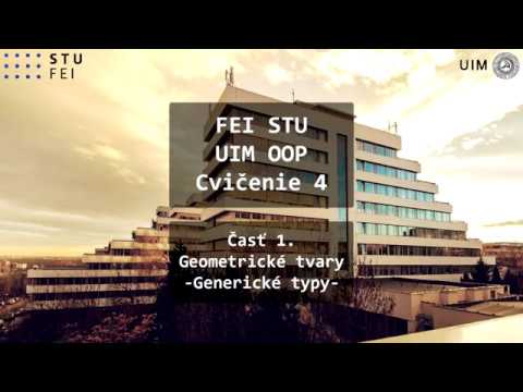 Náhľad videa: [Cvičenie] 4 - 1. časť - Geometrické tvary - Generické typy