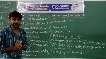 STD 6 CBSE | COMPUTER LEC 9 | S P SCHOOL SURENDRANAGAR