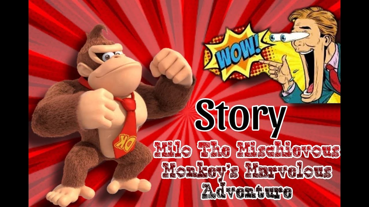 Story: "Milo the Mischievous Monkey's Marvelous Adventure" | Happy Book