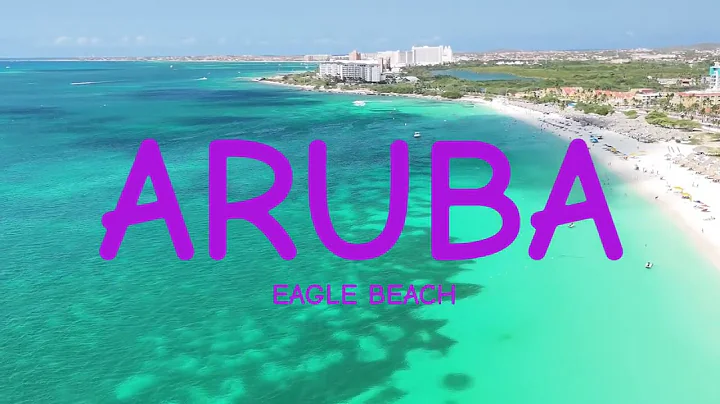 Stunning Aerial Views of Eagle Beach, Aruba | 4K Drone Footage