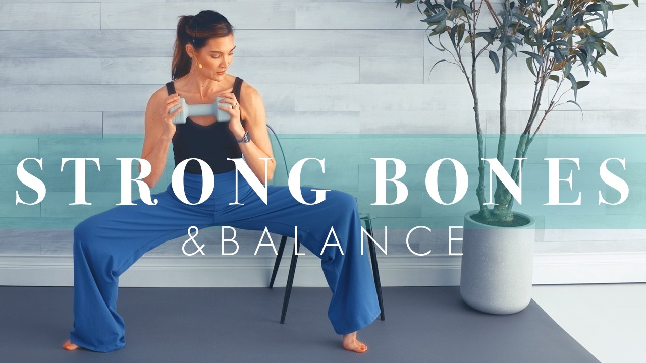 Strengthen your Bones & Balance! Standing Workout w/Dumbbells for all Levels