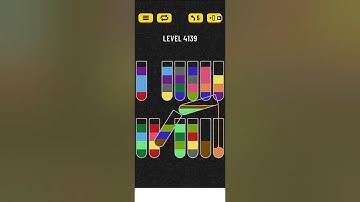 water sort puzzle level 4139