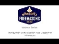 Introduction to the scottish rite masonry in minnesota