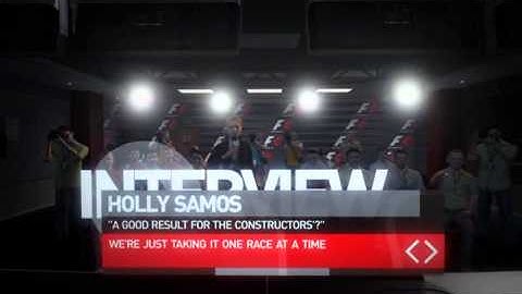 F1 2010 PC - Press Conference & Menus