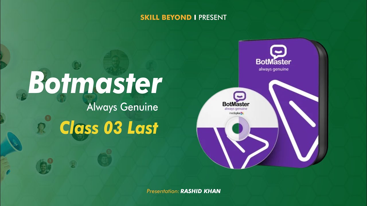 How to use WhatsApp Marketing Software ( BOTMASTER) Lecture 03| Rashid ...